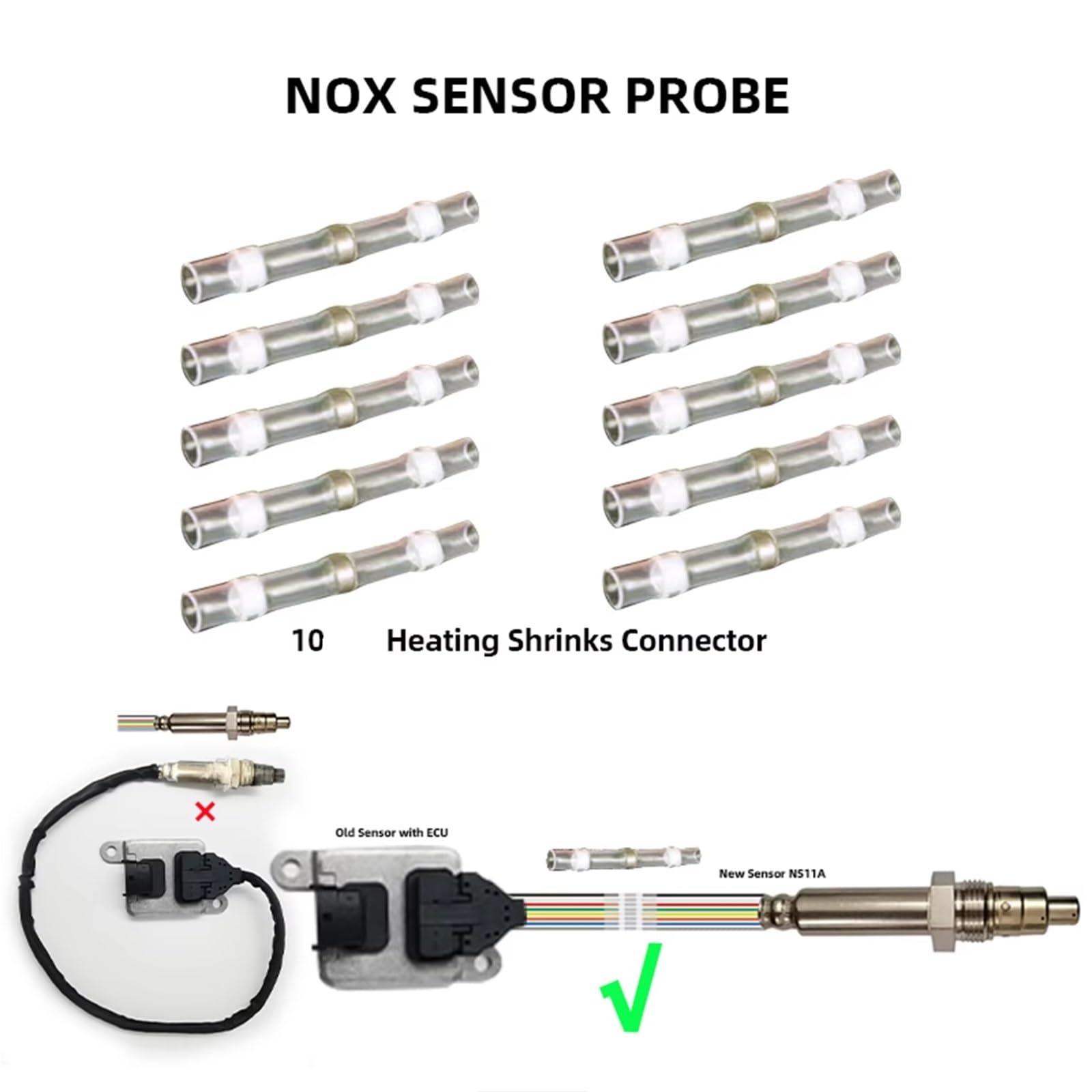 Nox Sensor A0009052619 A 000 905 26 19 NOx Sensor For Benz SLK